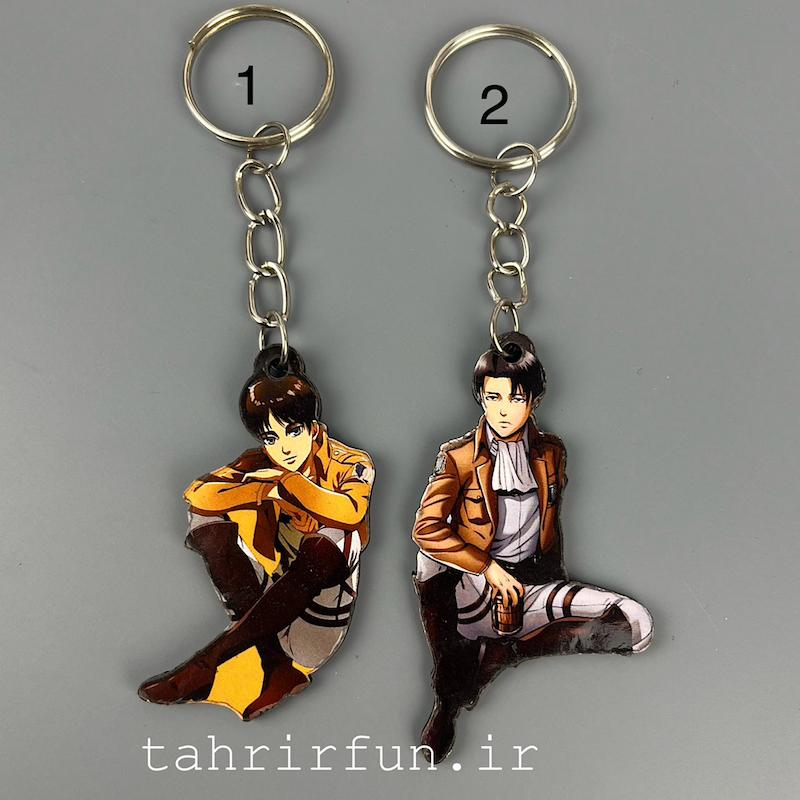 جاکلیدی انیمه اتک آن تایتان ، جاکلیدی لیوای و ارن ییگر‌ (Attack on Titan)