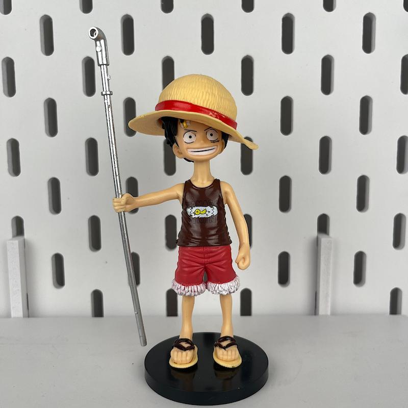 فیگور لوفی کلاه حصیری بچگی ها لوفی انیمه وان پیس