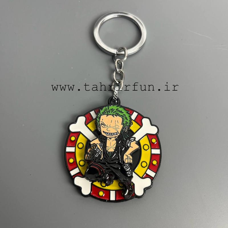 جاکلیدی انیمه وان پیس ، جاکلیدی اسپینری انیمه وان پیس طرح رورونوا زورو(One piece) (Roronoa Zoro) 