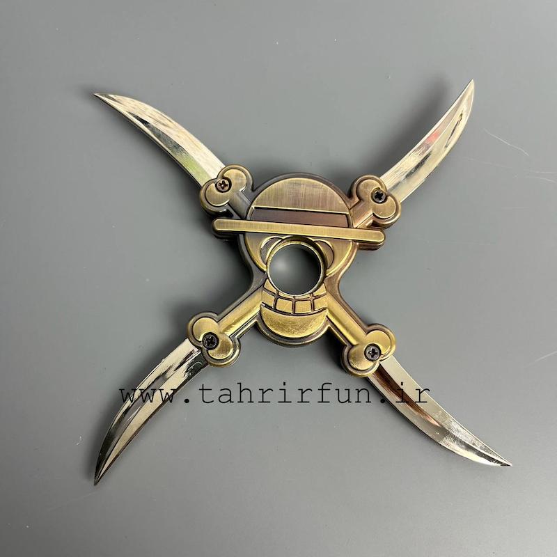 چاقو یا شوریکن انیمه وان پیس کلاه‌حصیری مدل کلکسیونی نماد لوفی کلاه حصیری  (One Piece)