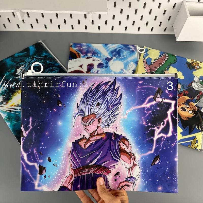 کاور انیمه ای کاور زیپی انیمه دراگون بال ضد آب