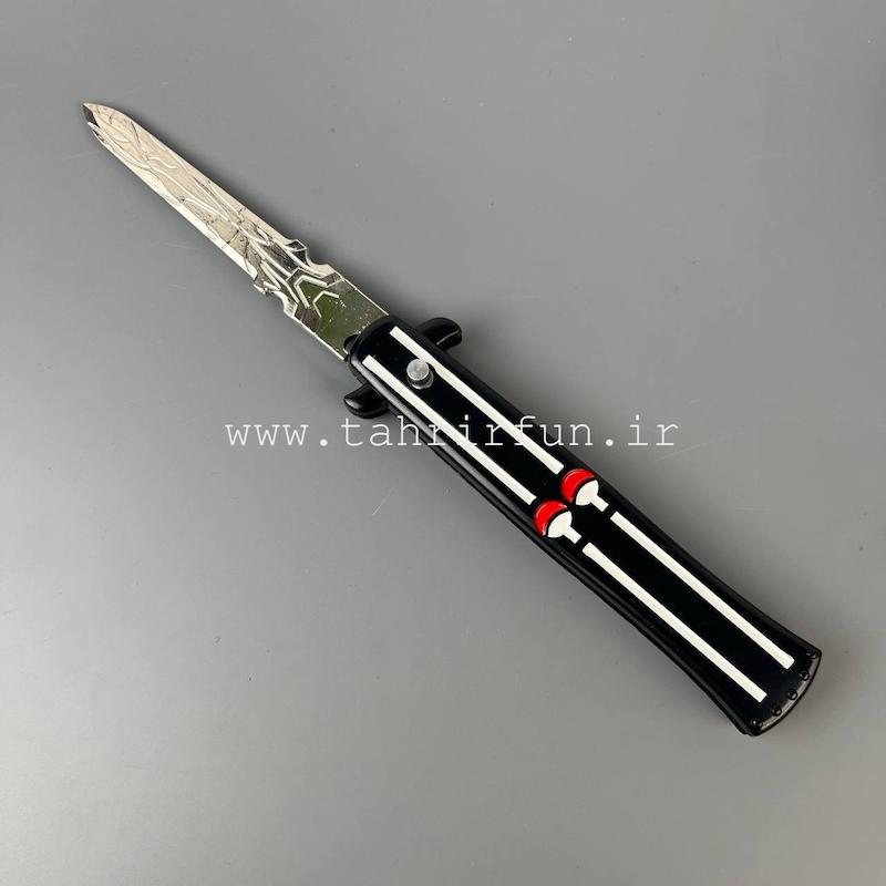 خنجر یا چاقوی ضامن دار ساسکه ، ساسوکه ، چاقو انیمه ناروتو دکوری