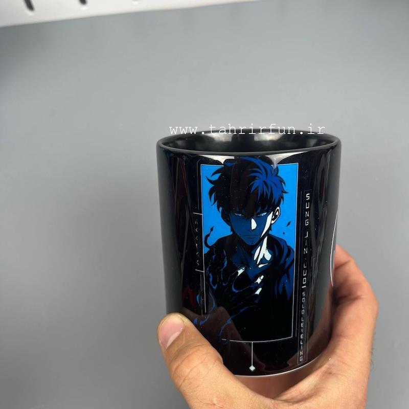 ماگ یا لیوان طرح سونگ جین وو ، انیمه سولو لولینگ