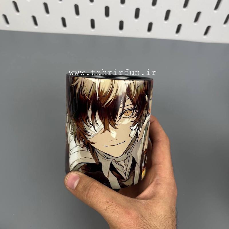 ماگ یا لیوان طرح دازای اوسامو  ، انیمه سگ های ولگرد بانگو