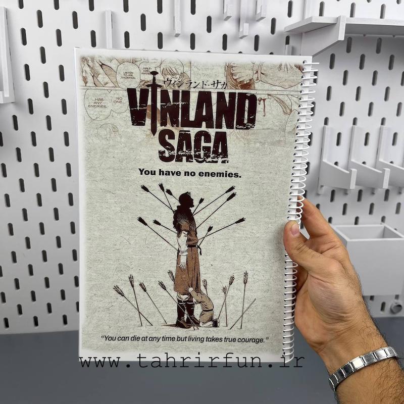 دفتر طراحی انیمه ای،دفتر انیمه وینلند ساگا 2 طرح تورفین سایز A4 