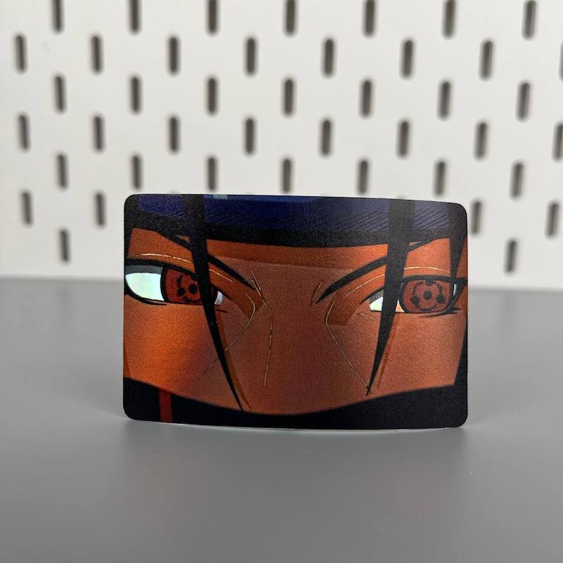 استیکر کارت عابر بانک چشم ایتاچی هولوگرامی انیمه ناروتو (Naruto)