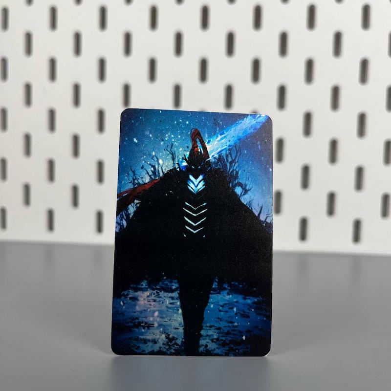 استیکر کارت هولوگرامی انیمه سولولولینگ (Solo leveling) استیکر عابربانک