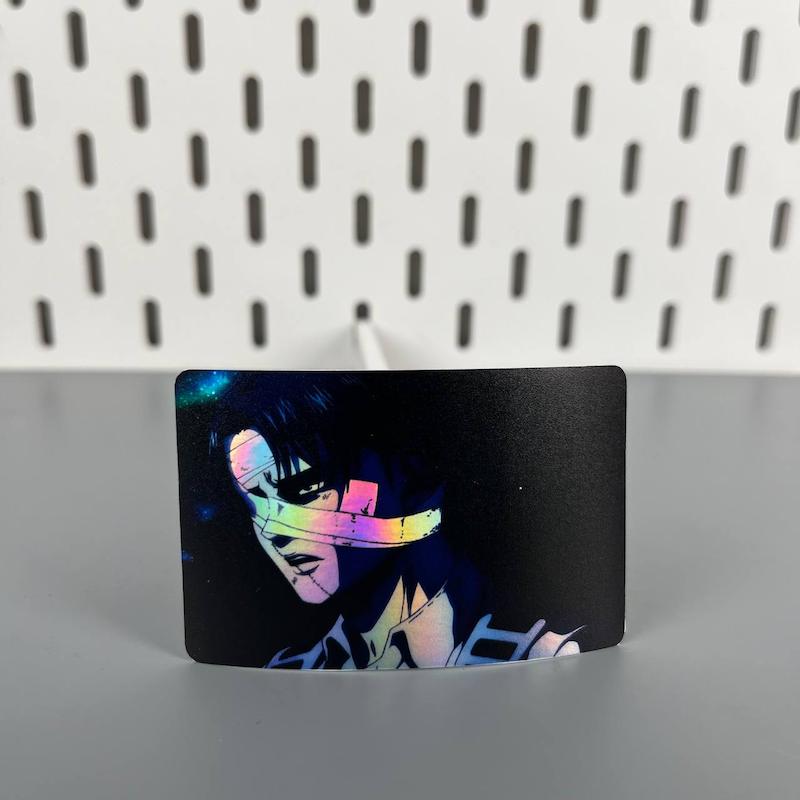 استیکر کارت عابر بانک لیوای هولوگرامی انیمه اتک آن تایتان(attack on Titan)