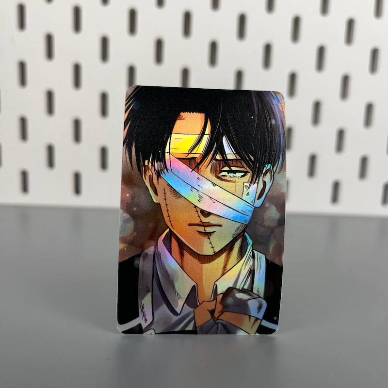 استیکر کارت عابر بانک لیوای هولوگرامی انیمه اتک آن تایتان(attack on Titan)