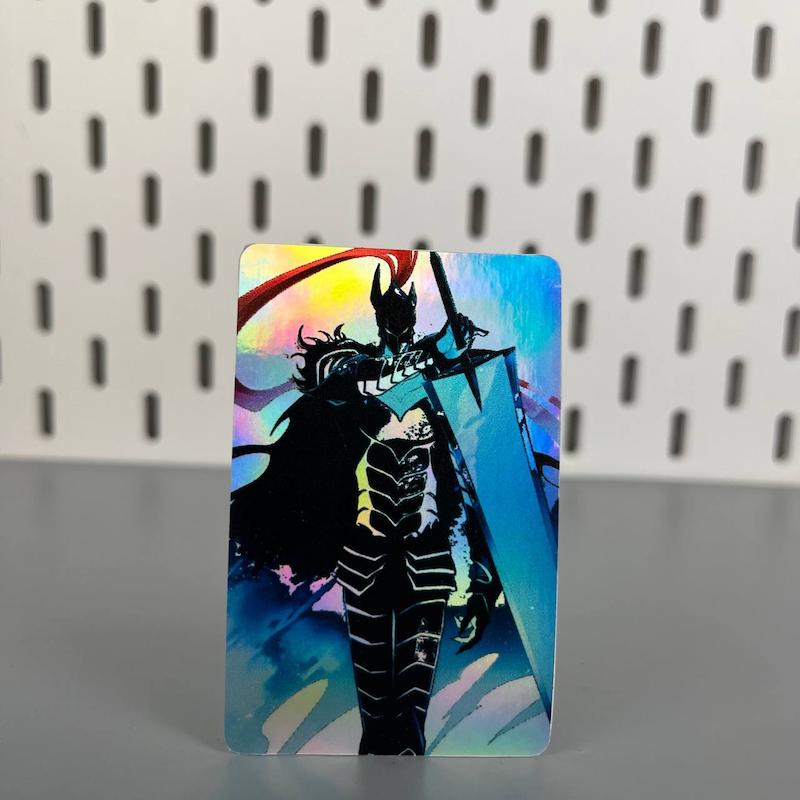 استیکر کارت هولوگرامی انیمه سولولولینگ 2 (Solo leveling) استیکر عابربانک