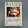 پوستر وانتد گاد اوسوپ ، پوستر انیمه وان پیس (Vantad-God.usopp)one piece ، پوستر گلاسه 