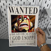 پوستر وانتد گاد اوسوپ ، پوستر انیمه وان پیس (Vantad-God.usopp)one piece ، پوستر گلاسه 