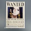 پوستر تحت تعقیب بوا هانکوک شیجیبوکای یا ملکه مارها ، پوستر انیمه وان پیس (WANTED-BOA-HANCOCK)one piece