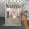 پوستر وانتد ریلی یا پادشاه تاریکی ، پوستر انیمه وان پیس (RAYLEIGH)one piece ، پوستر گلاسه