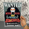 پوستر وانتد بروک ، پوستر انیمه وان پیس (BROOK)one piece( پوستر سایزA4) ، پوستر گلاسه 