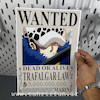پوستر وانتد ترا فالگار لاو ، پوستر انیمه وان پیس (TRAFALGAR.LAE) one piece ، پوستر گلاسه 
