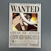 پوستر وانتد ریش سفید یا ادوارد نیوگیت،قوی ترین مرد دریا انیمه ، پوستر وان پیس(EDWARD.NEWGATE) one piece ، پوستر گلاسه 