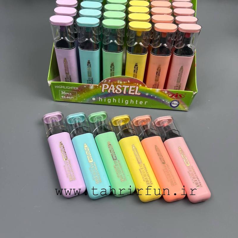 هایلایتر رنگ پاستلی ، ماژیک علامت زن پاستلی