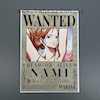پوستر وانتد نامی ، یکی از خدمه کلاه حصیری ها ، پوستر انیمه ای ، وان پیس (WANTED-NAMI) one piece ، پوستر گلاسه 