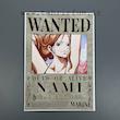 پوستر وانتد نامی ، یکی از خدمه کلاه حصیری ها ، پوستر انیمه ای ، وان پیس (WANTED-NAMI) one piece
