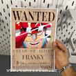 پوستر فرانکی سایبورگ ، پوستر انیمه ای وان پیس (WANTED-FRANKY)one piece