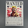 پوستر دوفلامینگو یا دون کیهوت دوفلامینگو ، پوستر انیمه وان پیس (WANTED-Donquixote-Doflamingo)one piece ، پوستر گلاسه 