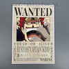 پوستر یوستاس کید یا کاپتان کیدو ، پوستر انیمه وان پیس (WANTED-Eustass-captan-Kid)one pieceپوستر وانپیس ، پوستر گلاسه 