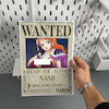 پوستر نامی یا گربه دزد ، پوستر انیمه وان پیس (NAMI)one piece ، پوستر گلاسه 