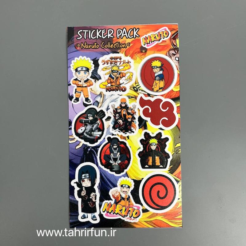 پک استیکر ناروتو ، استیکر انیمه ناروتو2 پکی ‌و ضدآب مناسب برای لپتاب و موبایل(Naruto)،(ITACHI)