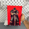 تابلو انیمه برزرک سایزA4 طرح گاتس 3 (Berserk)  ( اندازه  20 در 30 سایز A4)