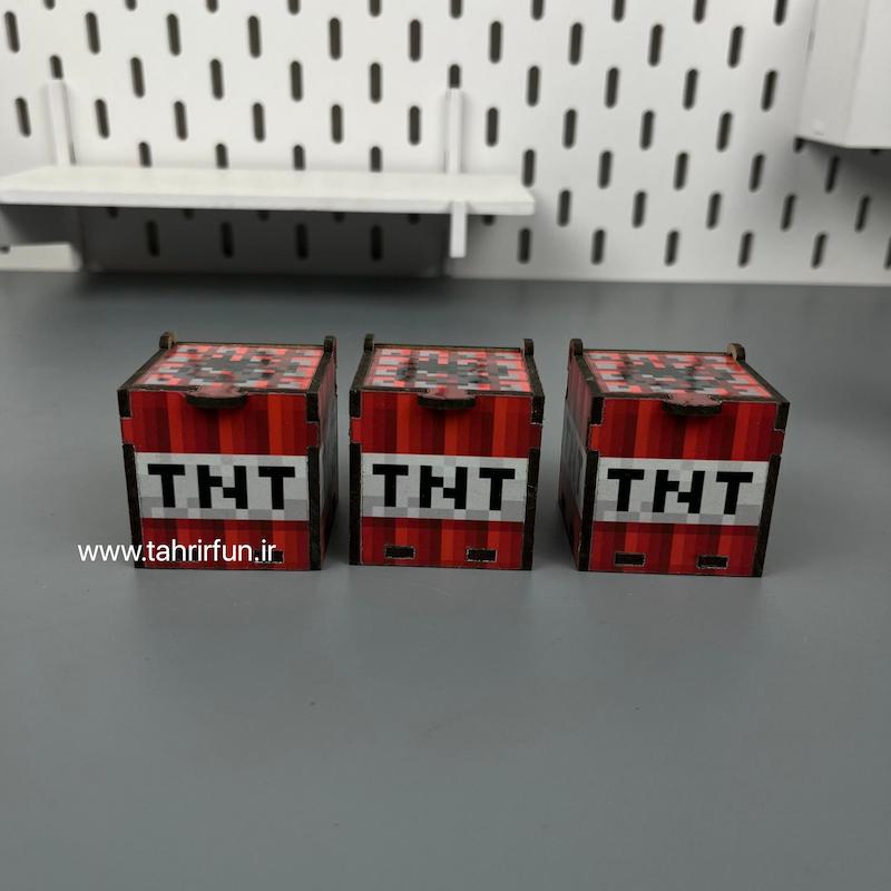 تراش مخزن دار ماینکرافت تراش TNT طرح بمب متینکرافت