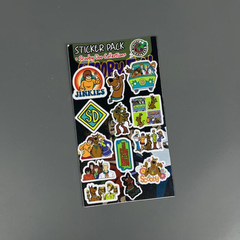 پک استیکر اسکوبیدو  , استیکرپکی اسکوبیدو ضد آب و ضد خش (Scooby doo collection )