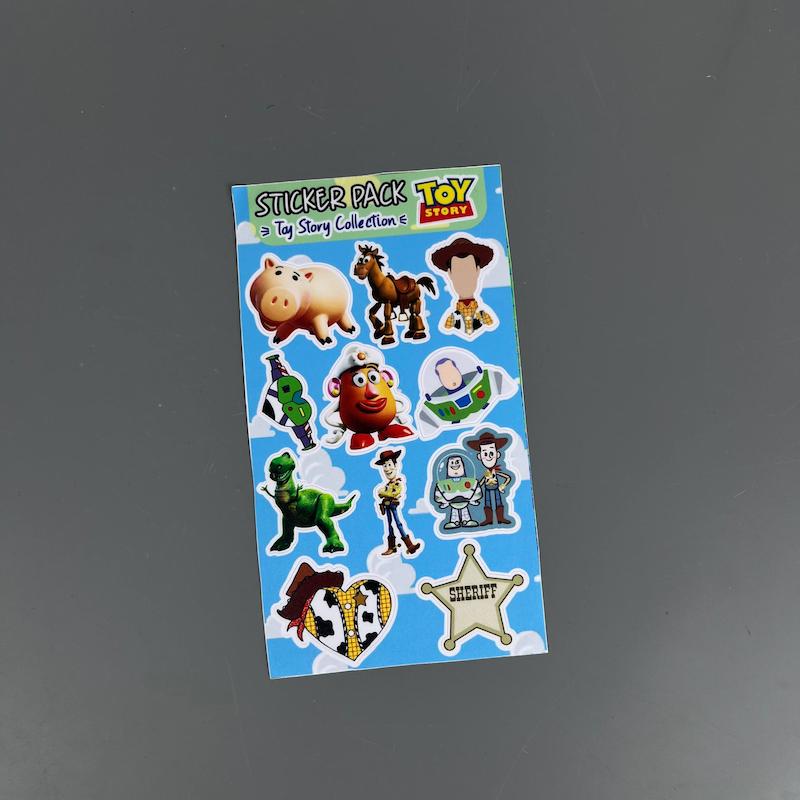پک استیکر  داستان  اسباب بازی ها , استیکرپکی داستان اسباب بازی ها ضد آب و ضد خش (Toy story collection )
