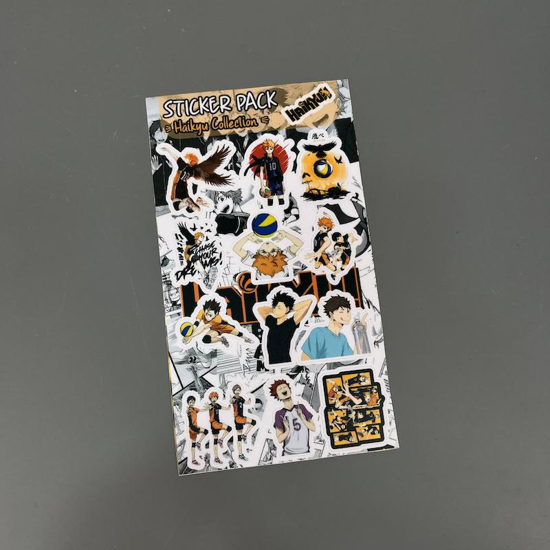 پک استیکر هایکو , استیکرپکی  هایکو ضد آب و ضد خش ( Haikyu  collection)