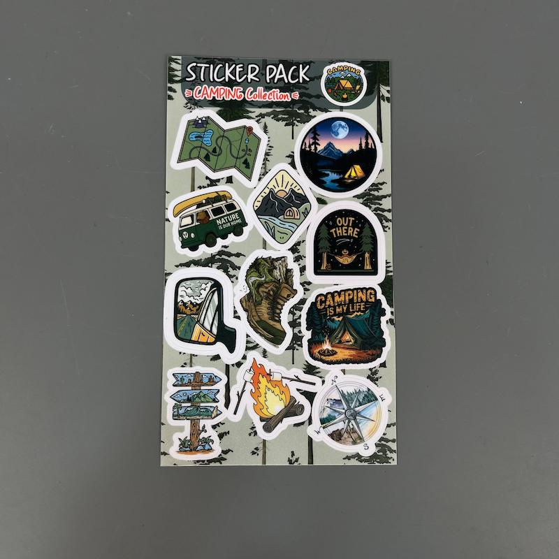 پک استیکر  کمپ, استیکرپکی کمپ ضد آب و ضد خش (Camping collection )