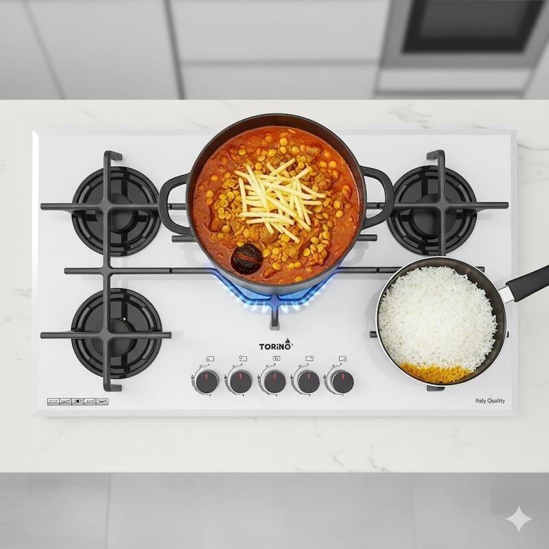 اجاق گاز 5 شعله مدل تورینو TG 531