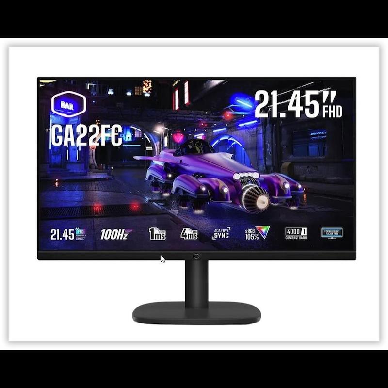 مانیتور گیمینگ کولر مستر مدل CoolerMaster CMI-GA22FC سایز 22 اینچ