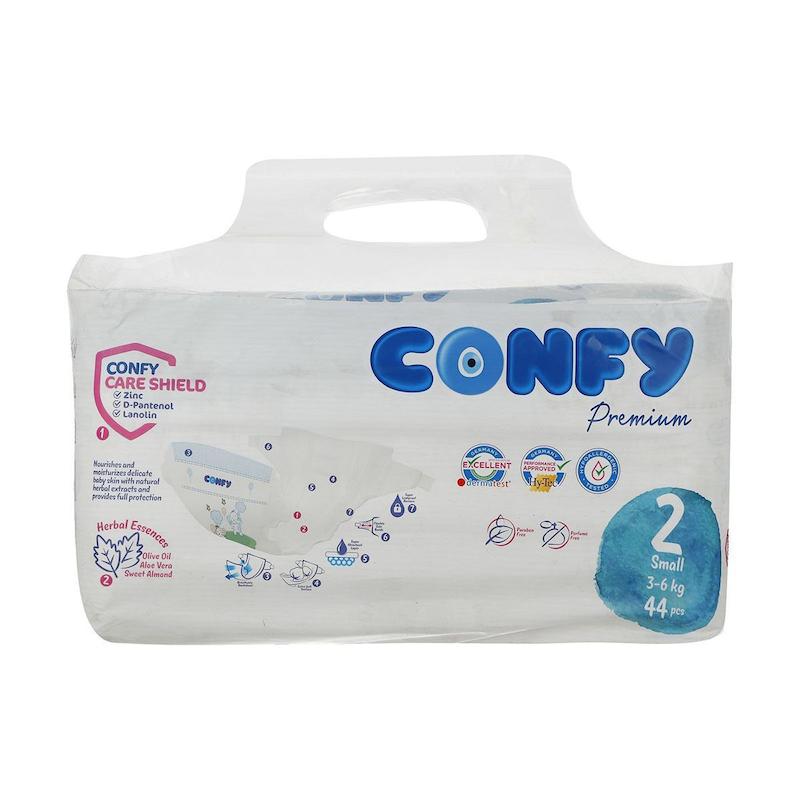 پوشک کانفی سایز ۲ بسته ۴۴ عددی confy