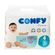 پوشک کانفی چسبی سایز 4 بسته 34 عددی confy