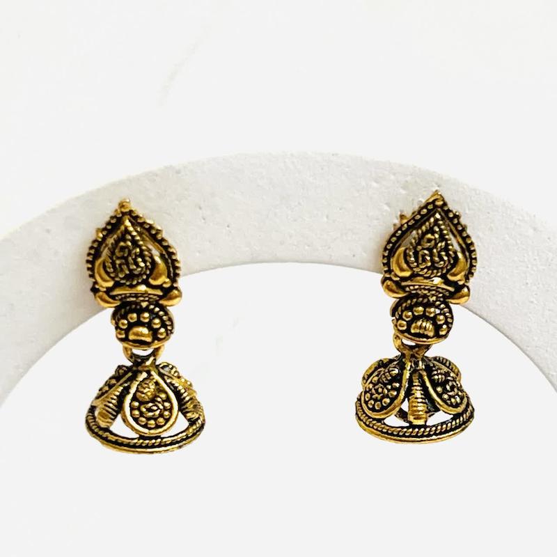 گوشواره هندی لوستری کوچک 