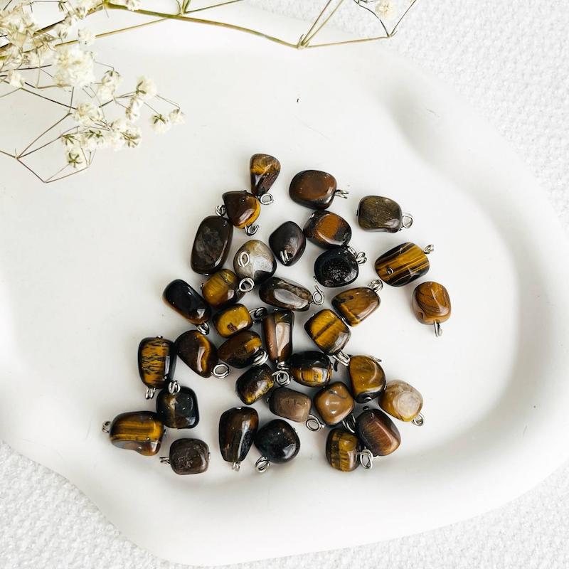 پلاک گردنی سنگ چشم ببر اصل 