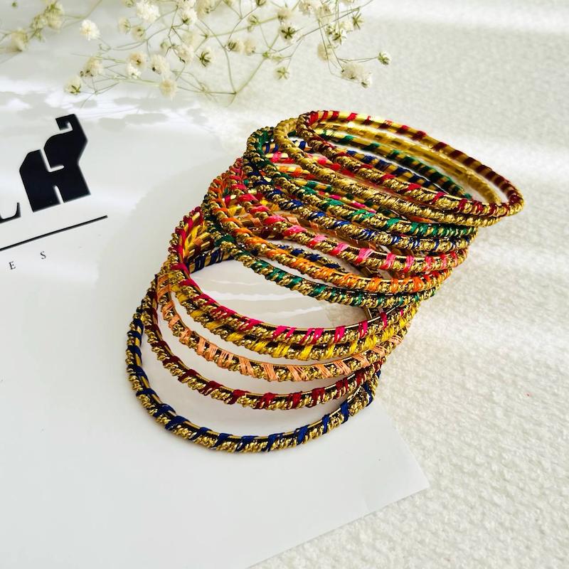 النگو نخ پیچی هندی رنگ ثابت