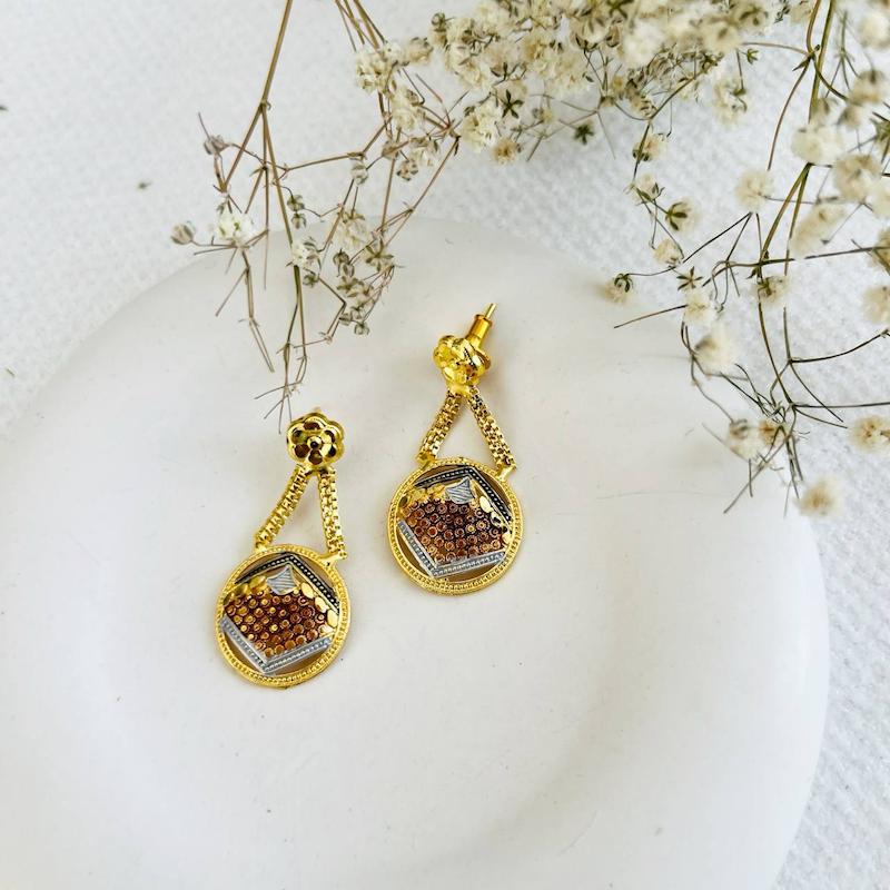 گوشواره طلا هندی زنانه