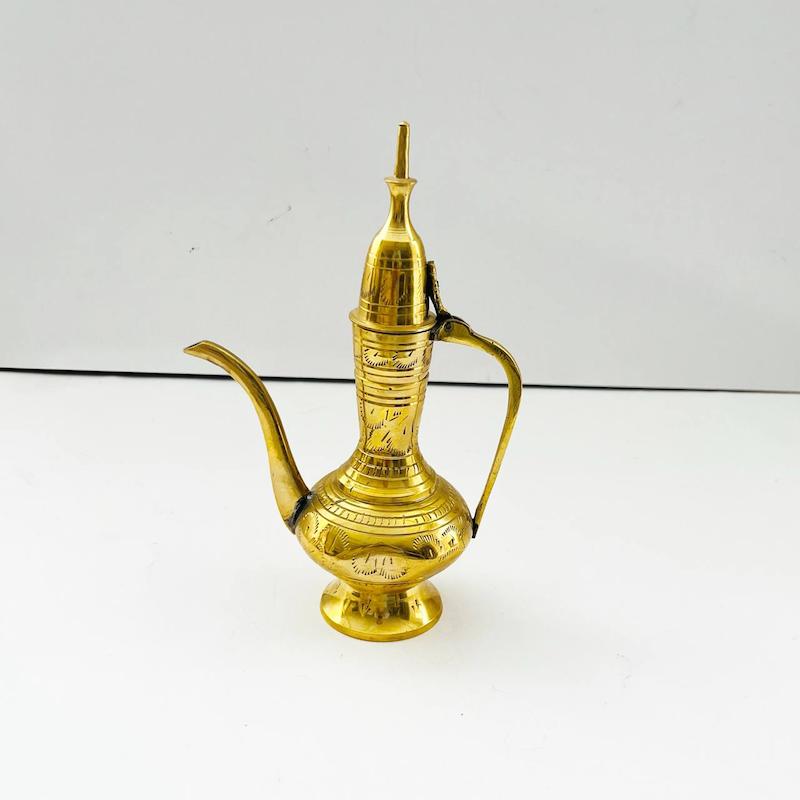 گلاب پاش برنجی قلم زنی هندی 
