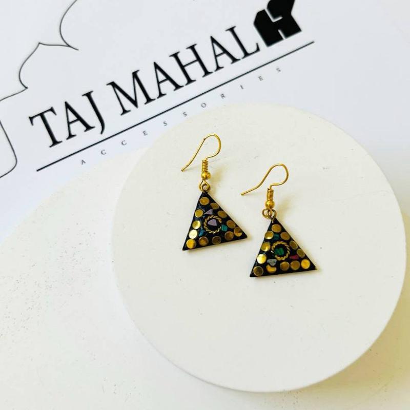 گوشواره نپالی برنجی 