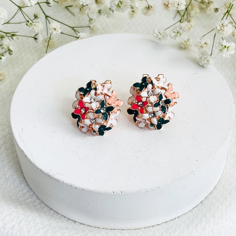 گوشواره اردیبهشت میناکاری