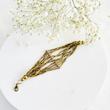 دستبند برنجی چند ردیفه مدل «لیانا»