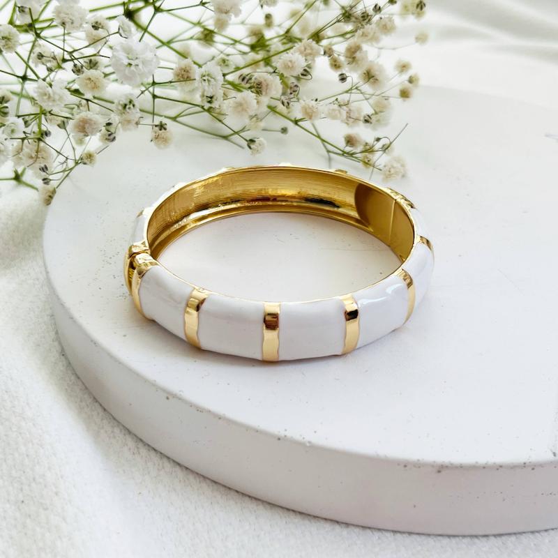 بنگل میناکاری سفید 