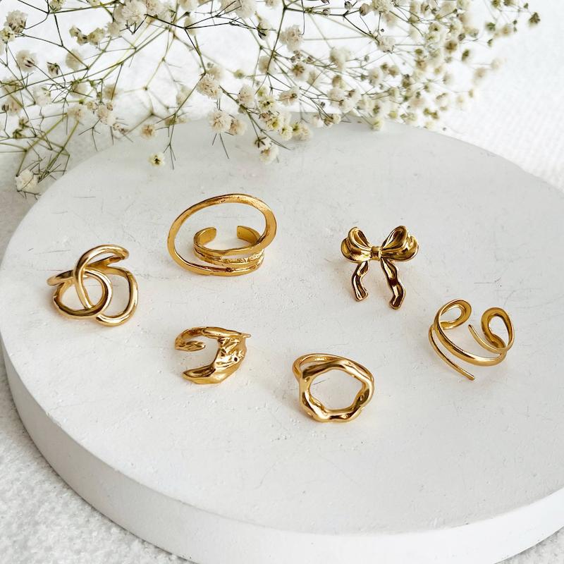 انگشترهای طلایی زنانه 