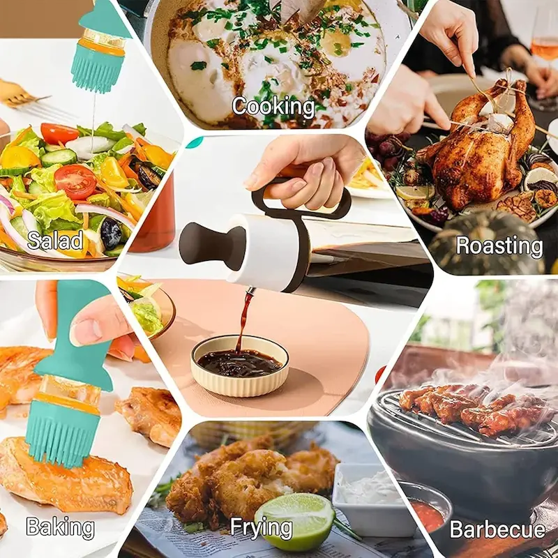 بطری روغن فرچه دار